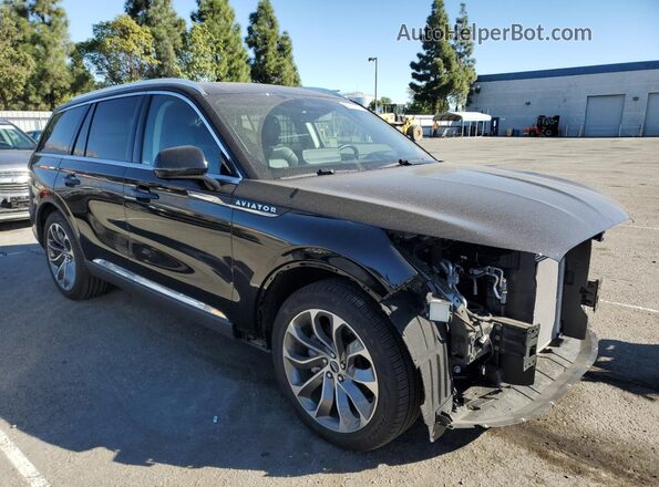 5LM5J6WC5SGL16231 2025 LINCOLN AVIATOR Black Przód prawy
