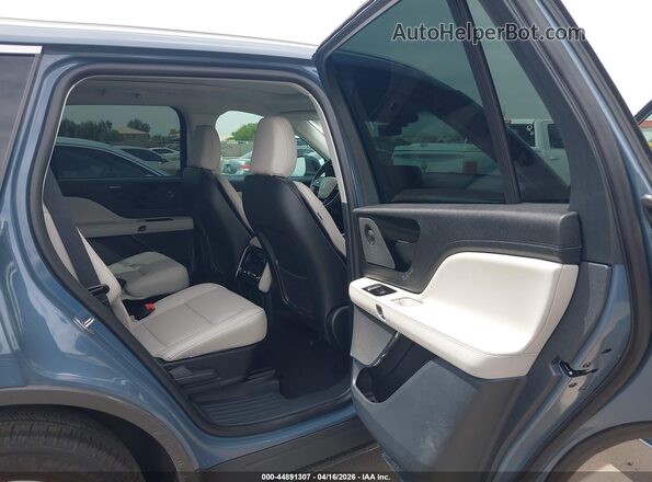 5LM5J6XC9SGL33676 2025 LINCOLN AVIATOR Blue Widok naklejki z numerem VIN