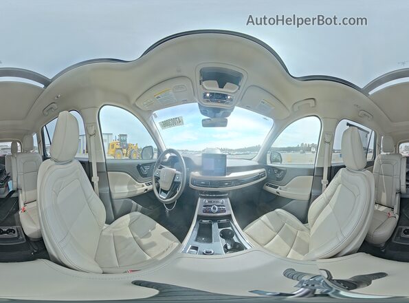 5LM5J7WC6RGL09482 2024 LINCOLN AVIATOR Синий Панорамный вид салона 360°