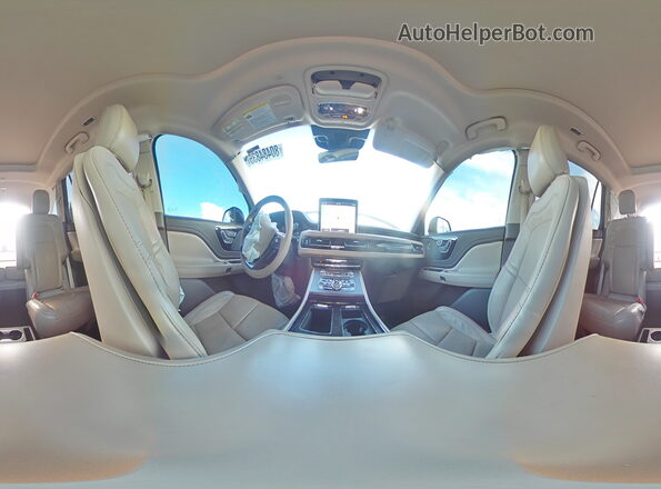 5LM5J7WCXMGL03399 2021 LINCOLN AVIATOR White Вид наклейки з VIN-кодом