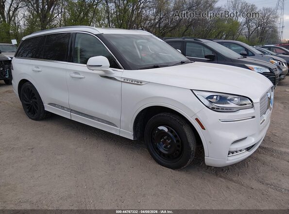 5LM5J7XC5MGL09433 2021 LINCOLN AVIATOR White Առջևի աջ