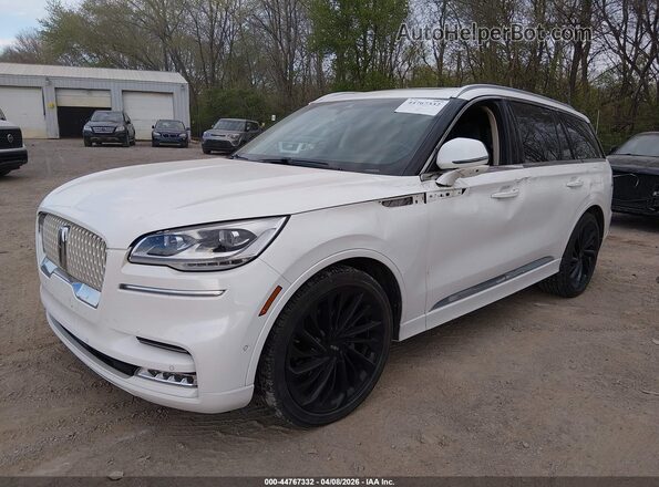 5LM5J7XC5MGL09433 2021 LINCOLN AVIATOR White Դիմացի տեսք
