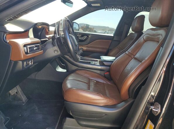5LM5J7XC6LGL03798 2020 LINCOLN AVIATOR Черный Вид салона спереди