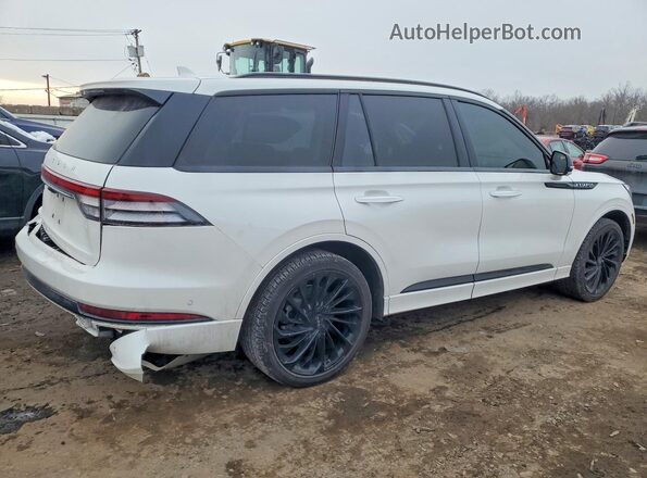 5LM5J7XC6RGL07035 2024 LINCOLN AVIATOR Белый Задняя правая четверть