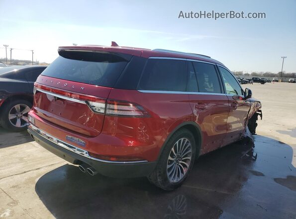 5LM5J7XC8LGL06864 2020 LINCOLN AVIATOR Красный 