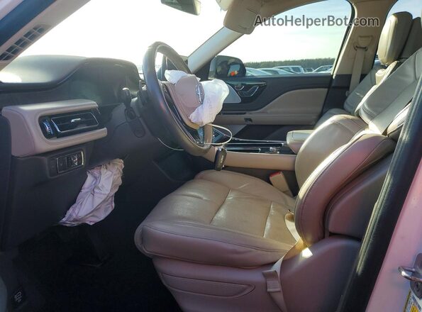 5LM5J7XC9LGL34348 2020 LINCOLN AVIATOR Белый Вид салона спереди