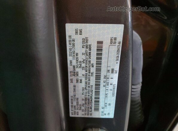 5LMCJ1DA0RUL02115 2024 LINCOLN CORSAIR Gray Widok naklejki z numerem VIN