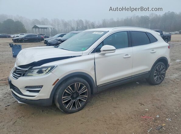 5LMCJ4D96JUL12482 2018 LINCOLN MKC Белый Передняя левая четверть