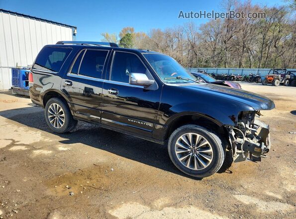 5LMJJ2HT2GEL07316 2016 LINCOLN NAVIGATOR Black Delantero derecho