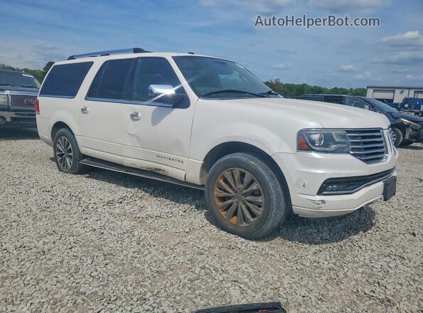 5LMJJ3HT2GEL05913 2016 LINCOLN NAVIGATOR White Delantero derecho