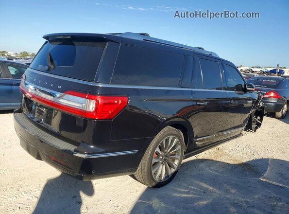 5LMJJ3KT5LEL00708 2020 LINCOLN NAVIGATOR Black Задня права чверть