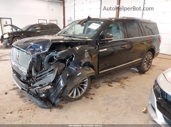 5LMJJ3LT8MEL08205 2021 LINCOLN NAVIGATOR Navy Передняя левая четверть