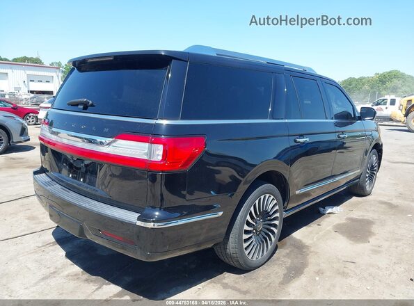 5LMJJ3TT6KEL10936 2019 LINCOLN NAVIGATOR L Черный Задняя правая четверть
