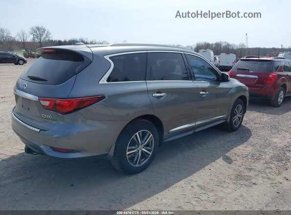 5N1AL0MM4GC521137 2016 INFINITI QX60 Gray Tył prawy