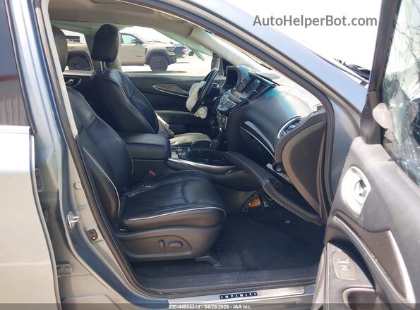 5N1AL0MN5GC503786 2016 INFINITI QX60 Синий Вид салона спереди