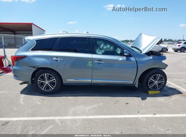 5N1AL0MN5GC503786 2016 INFINITI QX60 Синий Вид задней части салона