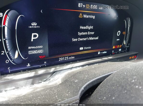 5N1AL1FR1SC332629 2025 INFINITI QX60 Серый Вид задних сидений