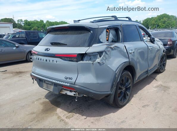 5N1AL1FR1SC332629 2025 INFINITI QX60 Серый Задняя правая четверть