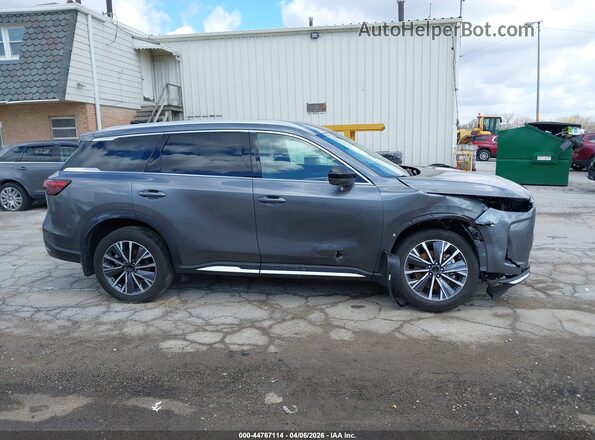 5N1AL1FS1TC339522 2026 INFINITI QX60 Gray უკანა სალონის ხედი