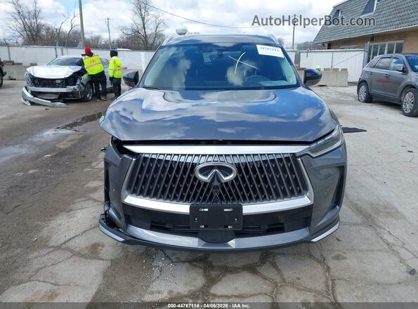 5N1AL1FS1TC339522 2026 INFINITI QX60 Gray ხელსაწყოთა პანელის ხედი