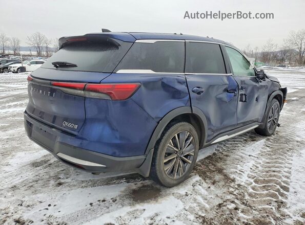 5N1AL1FS5TC331715 2026 INFINITI QX60 Blue Задня права чверть