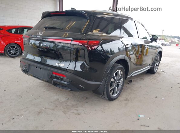 5N1AL1FSXSC347746 2025 INFINITI QX60 Черный Задняя правая четверть