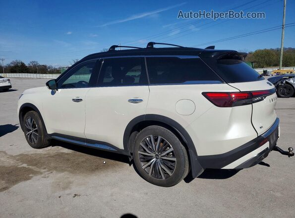 5N1AL1HU3SC357632 2025 INFINITI QX60 Белый Задняя левая четверть