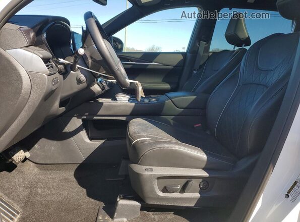 5N1AL1HU3SC357632 2025 INFINITI QX60 Белый Вид салона спереди