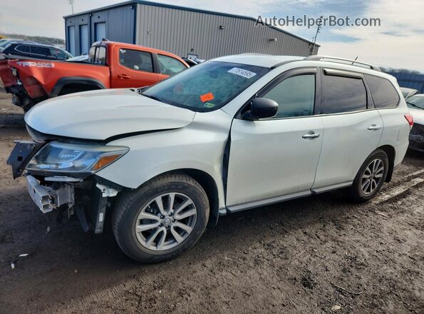 5N1AR2MM1GC659731 2016 NISSAN PATHFINDER Белый Передняя левая четверть