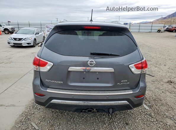5N1AR2MM2GC619450 2016 NISSAN PATHFINDER Gray Вид ззаду