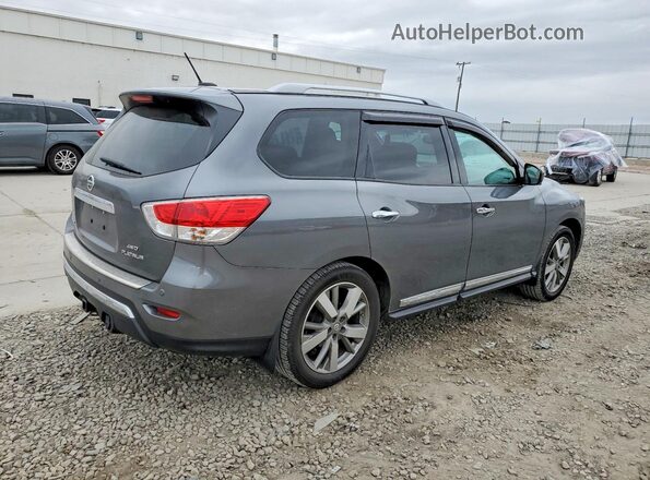 5N1AR2MM2GC619450 2016 NISSAN PATHFINDER Gray Задня права чверть