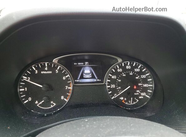 5N1AR2MM2GC619450 2016 NISSAN PATHFINDER Gray Вид щитка приладів