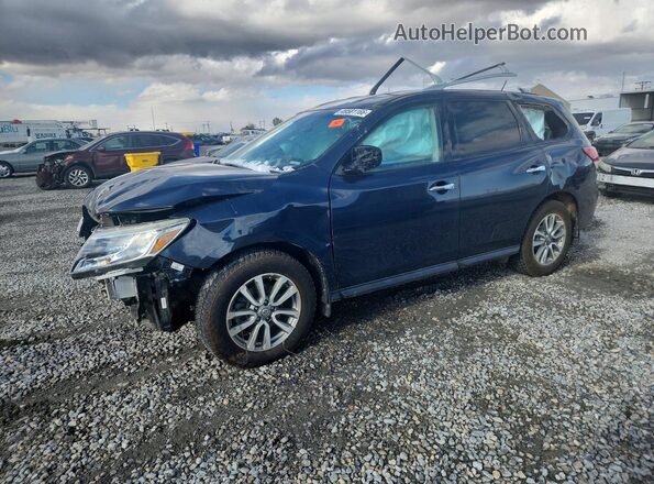 5N1AR2MM2GC620792 2016 NISSAN PATHFINDER Blue Front left