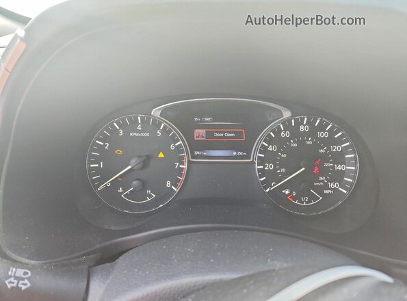 5N1AR2MM2GC620792 2016 NISSAN PATHFINDER Blue Instrument cluster view