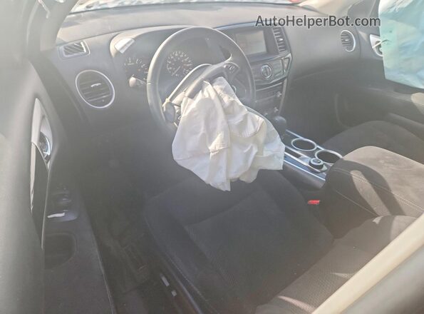 5N1AR2MM2GC620792 2016 NISSAN PATHFINDER Blue Dashboard view