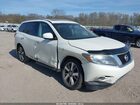 2016 Nissan Pathfinder Platinum/s/sl/sv White vin: 5N1AR2MM4GC655964