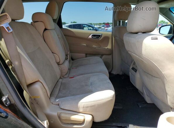 5N1AR2MN2GC629128 2016 NISSAN PATHFINDER Черный Вид задней части салона