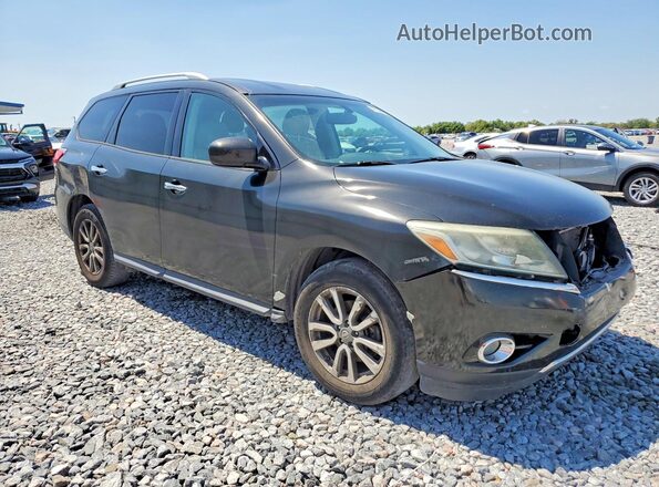 5N1AR2MN2GC629128 2016 NISSAN PATHFINDER Черный Передняя правая четверть