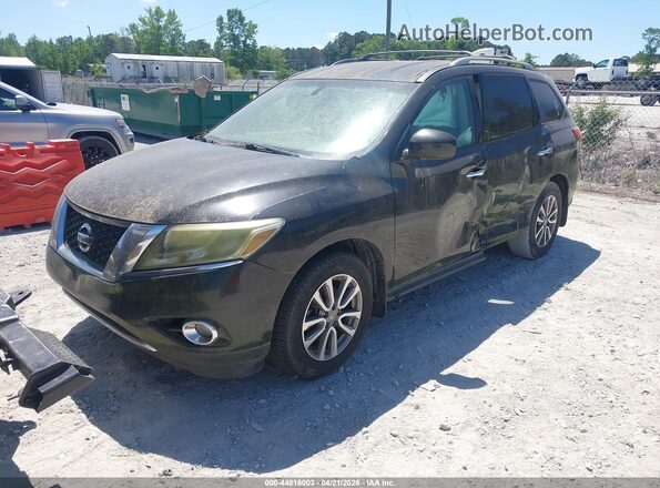5N1AR2MN4GC662941 2016 NISSAN PATHFINDER Черный Передняя левая четверть