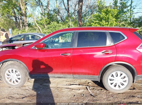 5N1AT2MM4GC865711 2016 NISSAN ROGUE Красный 