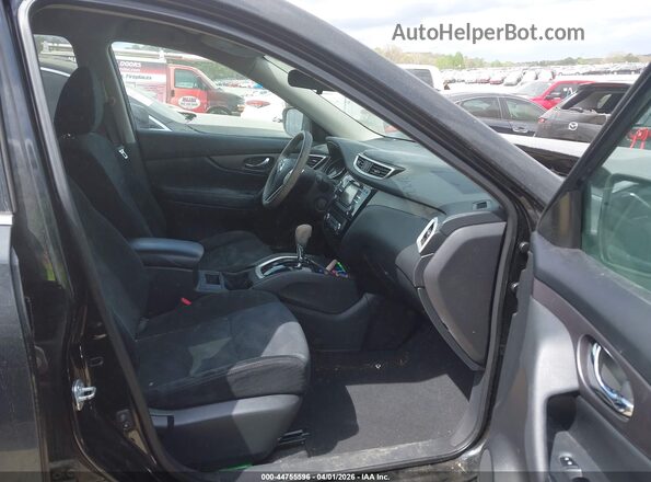5N1AT2MN0GC847523 2016 NISSAN ROGUE Black Սալոնի դիմացի տեսք