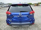 2017 Nissan Rogue Sv Blue vin: 5N1AT2MN1HC759601