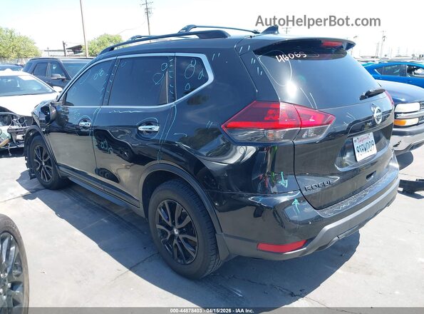 5N1AT2MT2JC767548 2018 NISSAN ROGUE Black უკანა მარცხენა