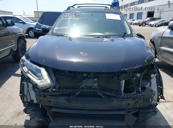 5N1AT2MT2JC767548 2018 NISSAN ROGUE Black ხელსაწყოთა პანელის ხედი