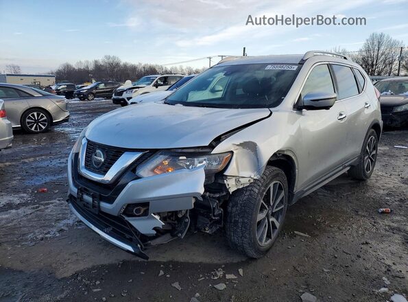 5N1AT2MT3KC774672 2019 NISSAN ROGUE Silver Przód lewy