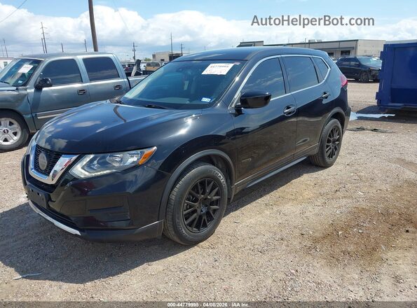 5N1AT2MT7LC723208 2020 NISSAN ROGUE Black Առջևի ձախ երեք քառորդ տեսարան