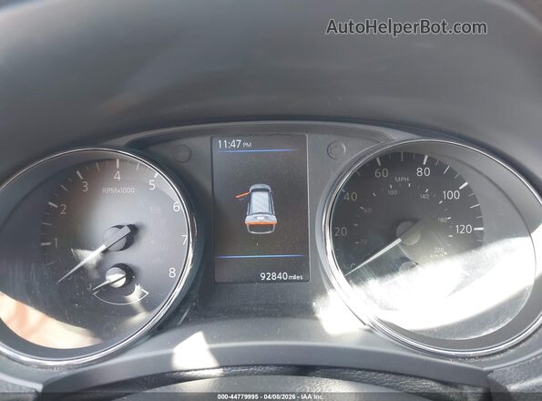 5N1AT2MT7LC723208 2020 NISSAN ROGUE Black Հետևի նստատեղերի տեսք
