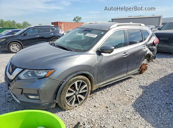 5N1AT2MT7LC729946 2020 NISSAN ROGUE Gray Առջևի ձախ երեք քառորդ տեսարան