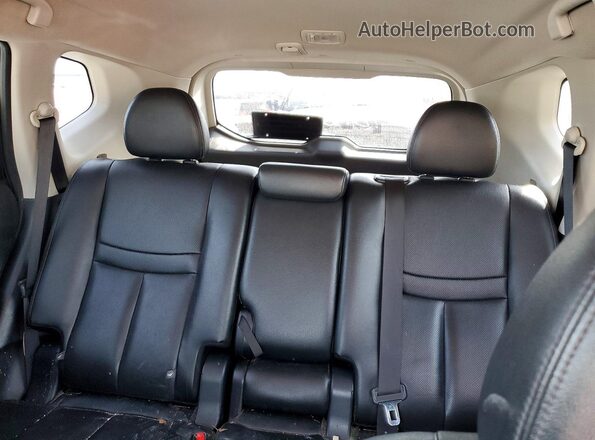 5N1AT2MT7LC729946 2020 NISSAN ROGUE Gray Հետևի նստատեղերի տեսք