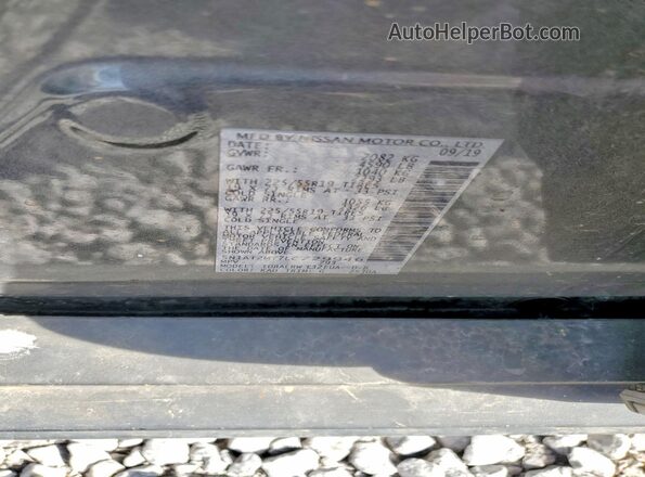 5N1AT2MT7LC729946 2020 NISSAN ROGUE Gray VIN կոդի պիտակի տեսք